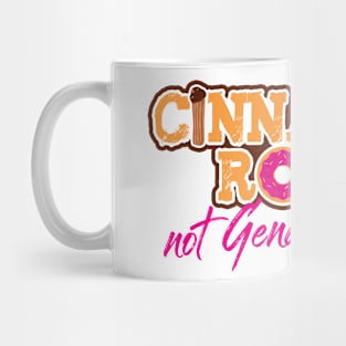 'Cinnamon Rolls Not Gender Roles' Feminism Rights Gift Mug